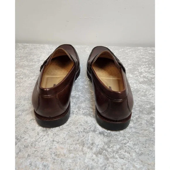 NWT Johnston & Murphy Mens Ainsworth PN Mohagany Shoes-Size 9W - Picture 8 of 11